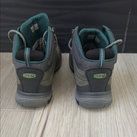 Keen Gray and Teal Hiking Boots - Picture 2 of 4